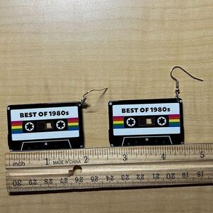 Cassette Tape Earrings